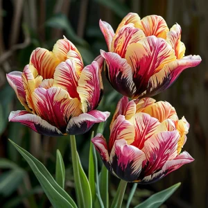 Тюльпан Роял Гарнит купить по цене от 425р. в интернет-магазине «Посадика» с доставкой почтой в в Мещовске и по всей России – [изображение №1].