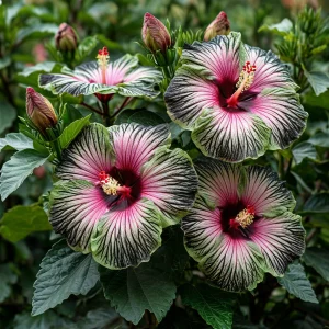 Гибискус Амбер Лайт купить по цене от 490р. в интернет-магазине «Посадика» с доставкой почтой в в Мещовске и по всей России – [изображение №1].