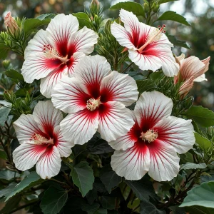 Гибискус Рэд Элеганс купить по цене от 380р. в интернет-магазине «Посадика» с доставкой почтой в в Мещовске и по всей России – [изображение №1].